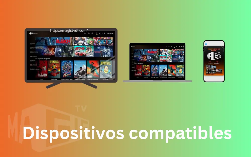 Plataformas compatibles celular Televisión portátil y Firestick
