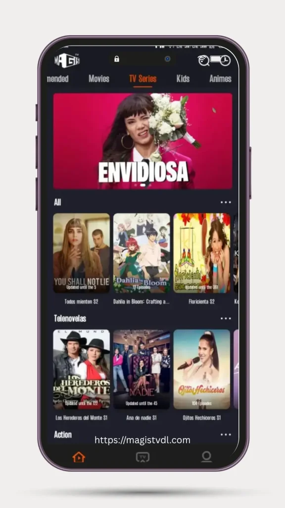 Colección de series de televisión