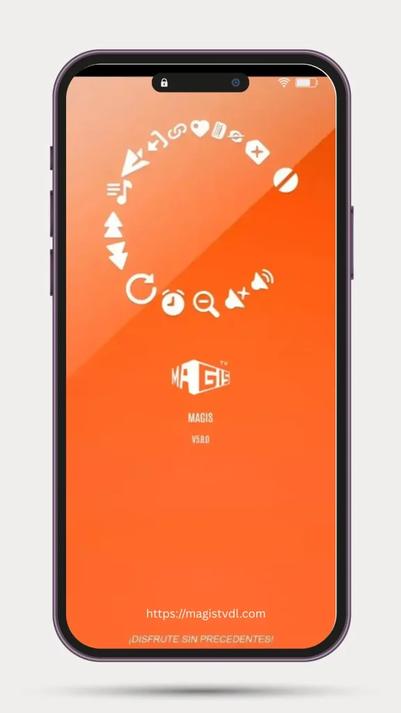 Interfaz de usuario de Magistv