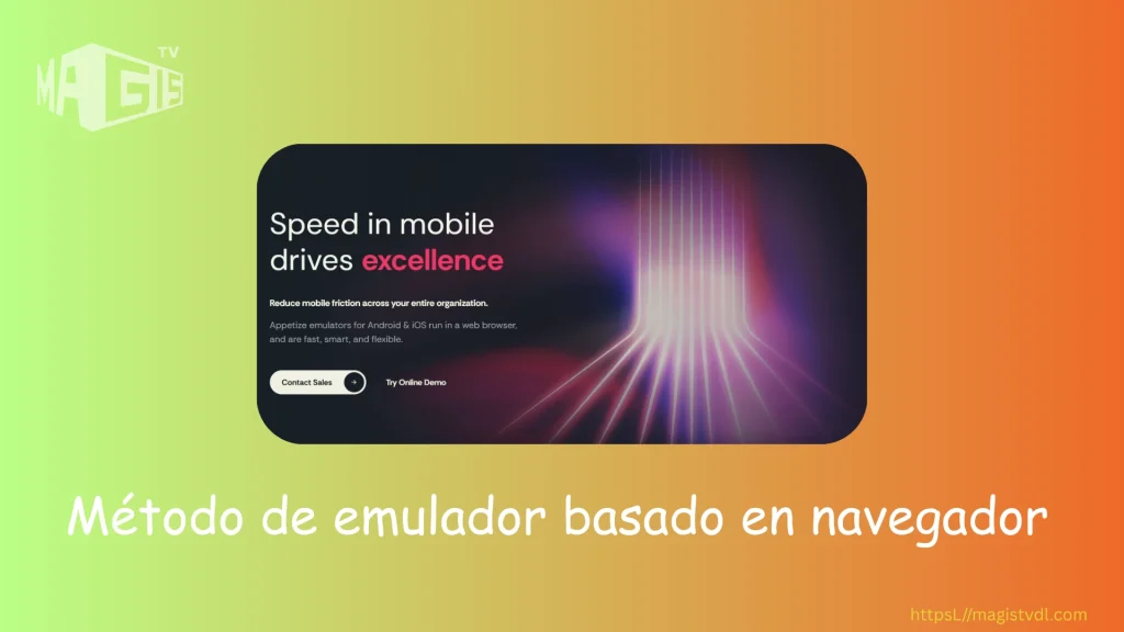 Magistv para PC sin instalar emulador