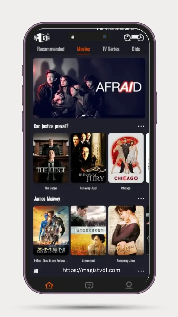 Películas de Magistv